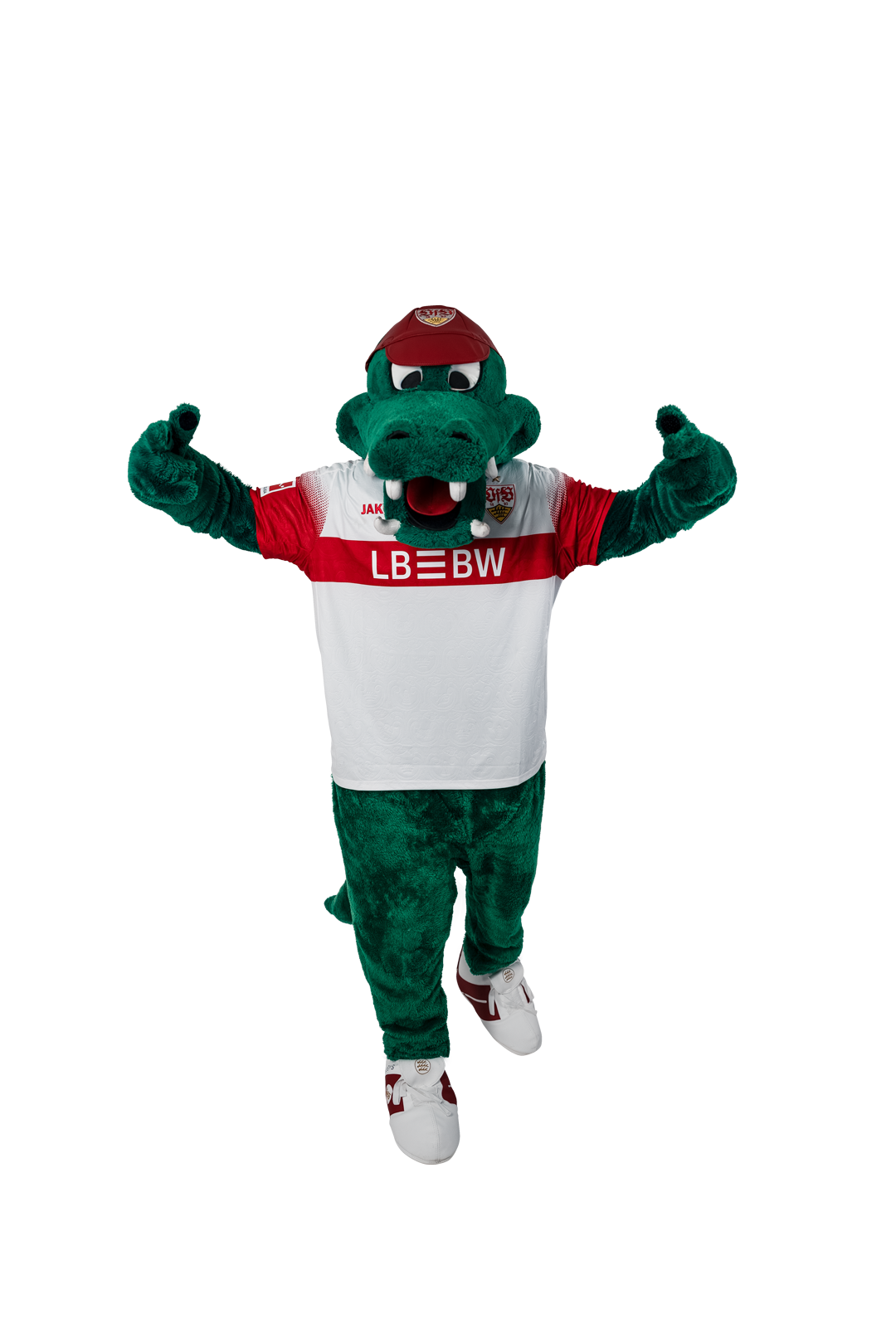 Maskottchen Fritzle des VfB Stuttgart